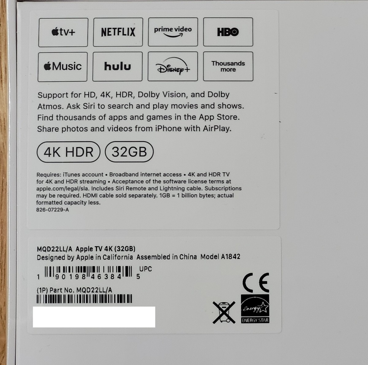 MXGY2J　A Apple TV 4K (32GB) Amazon.com: 2021 Apple TV 4K with 32GB Storage (2nd