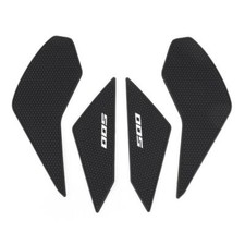 4X Kniepads Aufkleber Tank Seitenschutz F&uuml;r Honda Cbr500R Bj 2019-2021 Schwarz