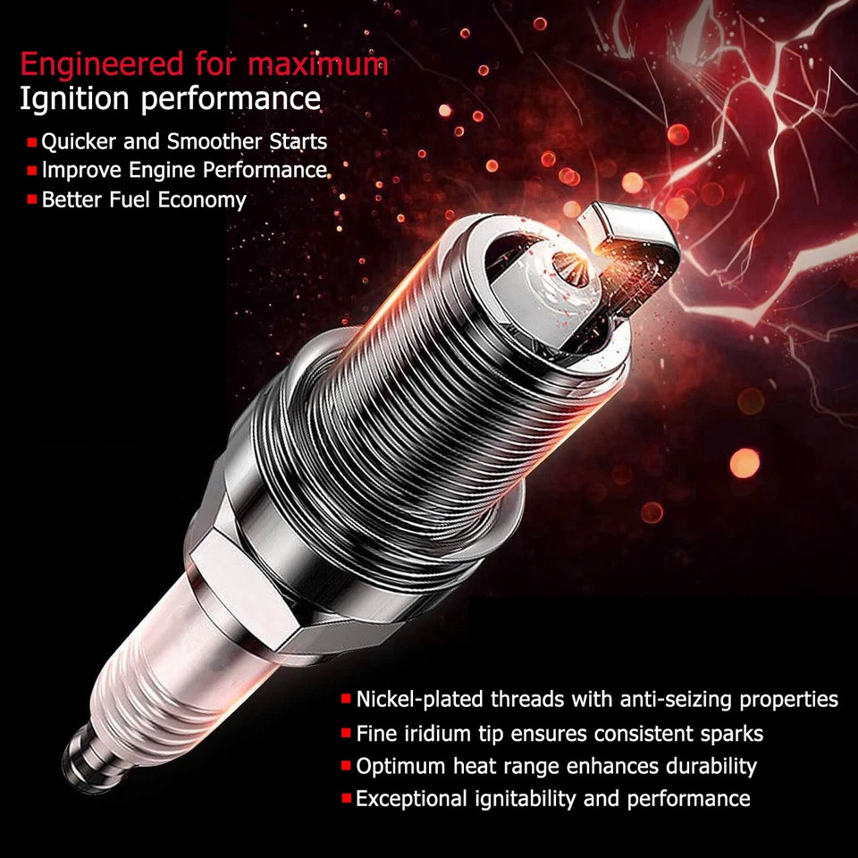 Ignition Coil+Spark Plug Set for 03-06 3.5L Hyundai Santa Fe XG350 Kia Amanti V6 Foto 4 de 4