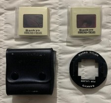 VTG Sancro Macro Titler For LXL255 With 9 Macro Filters Carrying Case From Japan