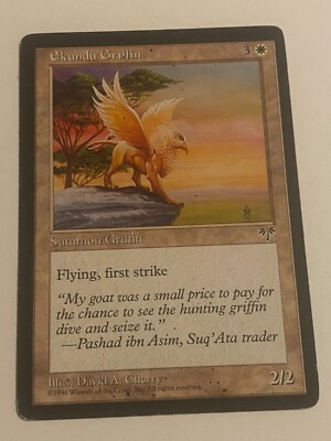 mtg single card prices Ekundu Griffin - Magic the Gathering MTG Mirage Single Card
