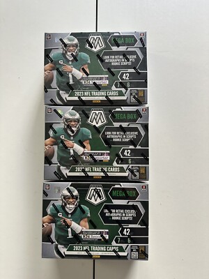 2023 NFL Mosaic Football Mega Box Target (Lot Of 3)