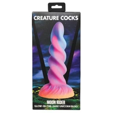 Creature Cocks Moon Rider Glow In The Dark Unicorn Dildo