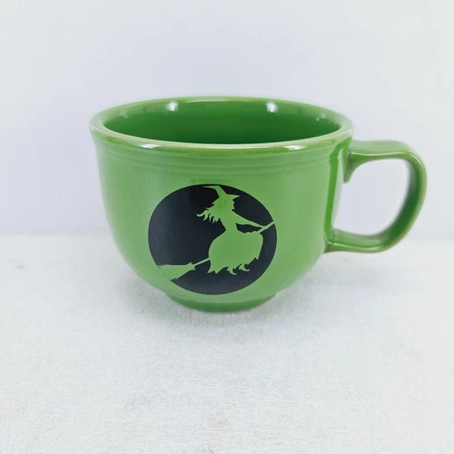 JUMBO mug CUP moon lit witch NEW shamrock Halloween FIESTA WARE 18 OZ. 1st NWT