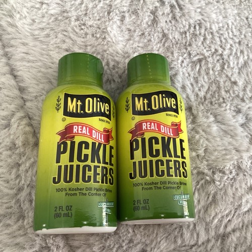 Mt. Olive Pickle Juicers 100 Kosher Dill Pickle Brine (2) Great For