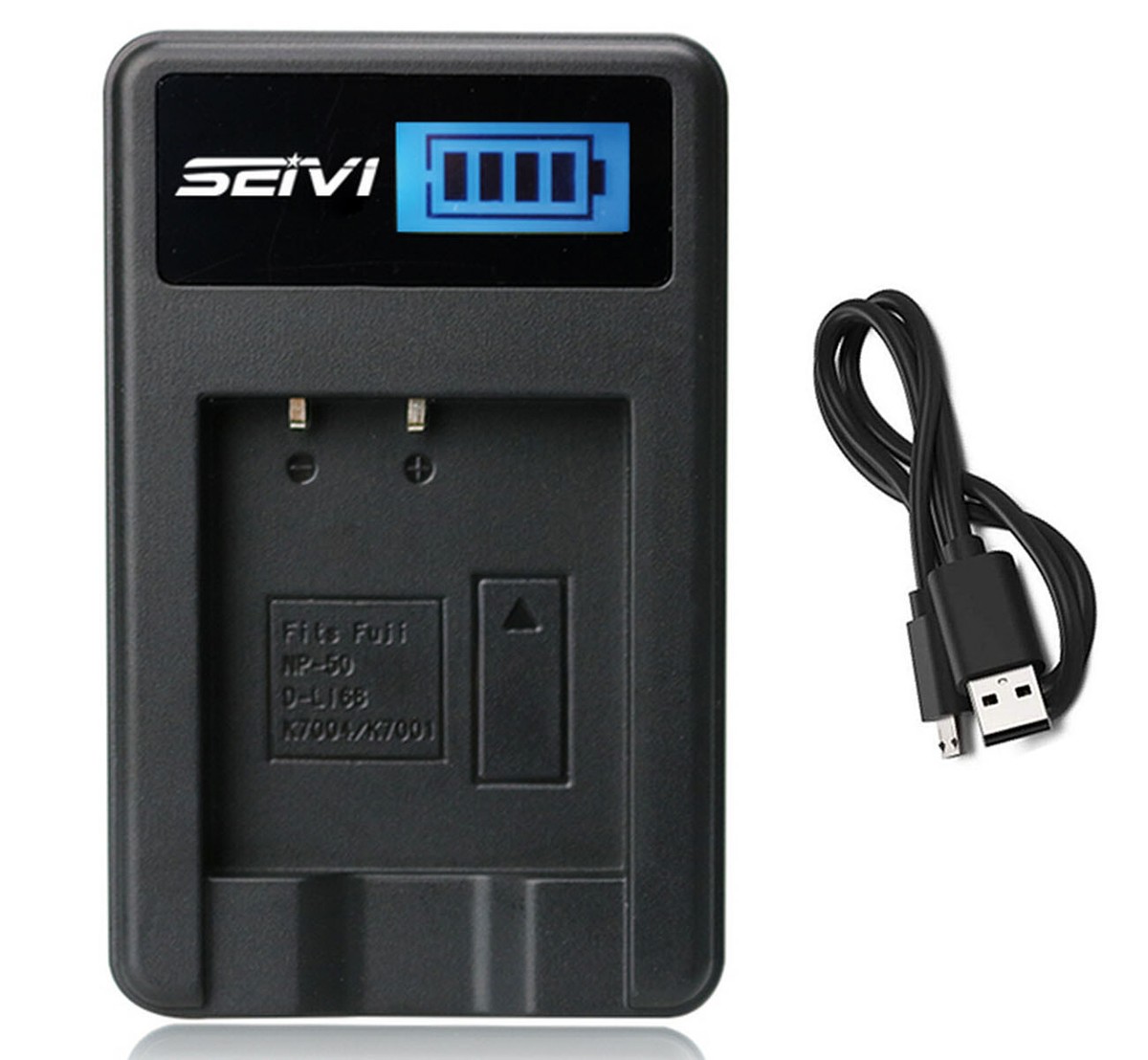 Battery Charger for Fujifilm FinePix F500EXR, F600EXR