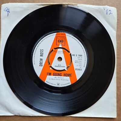 DREW ROSS I'm Going Home RARE UK POP IMPORT PROMO 45 7'' Record Vinyl Records