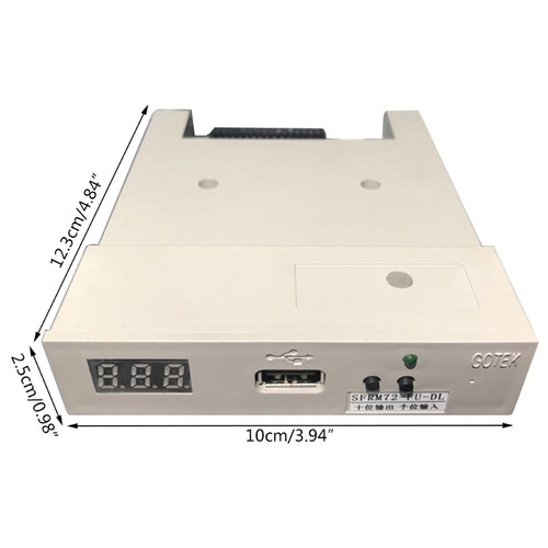 SFRM72-FU-DL 720KB FDD Floppy Drive 32Bit Emulator Plug and for Play No for Extr - Afbeelding 5 van 5