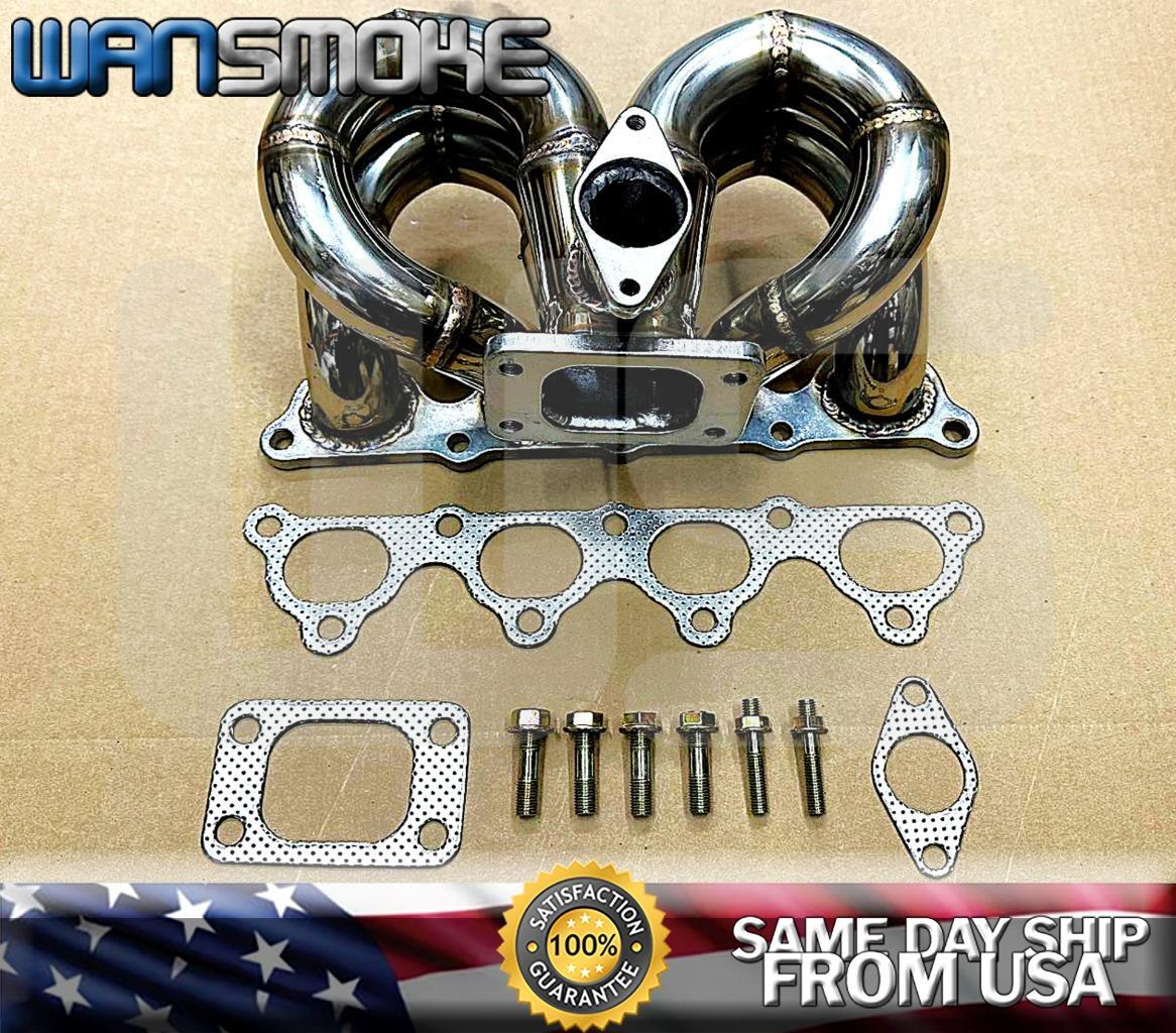 Ram Horn Stainless Turbo Manifold T3 for DC2 Integra B16 B18 Civic