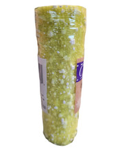 Crafter's Square Decorative Mesh - New - 6" x 3 yd - Yellow with Splatter