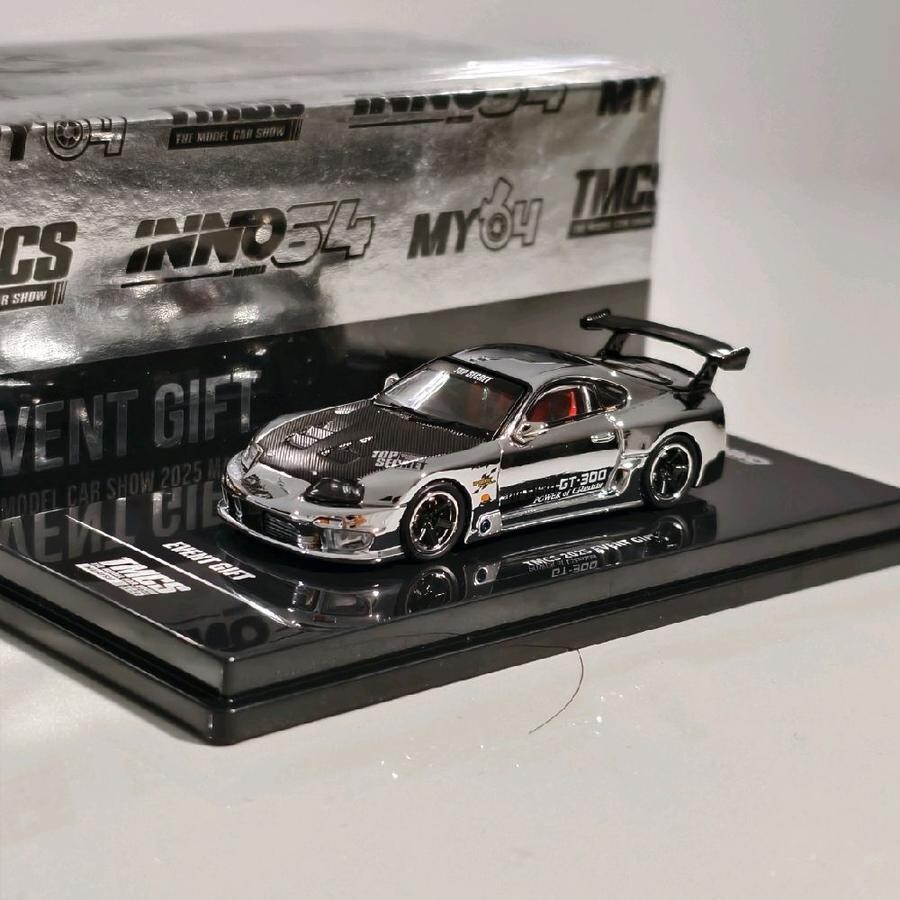 ミニカー Inno 1:64 Supra car show 2025event gift INNO64 - TMCS 2025 EVENT GIFT Lucky Draw Toyota Supra GT300