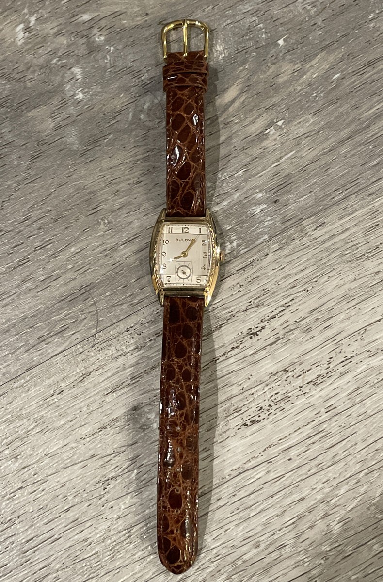 BULOVA  エクセレンシー10K GFアンティーク ☆ ANTIQUE BULOVA WRISTWATCH 10K R.G.P Collectible Memorabilia