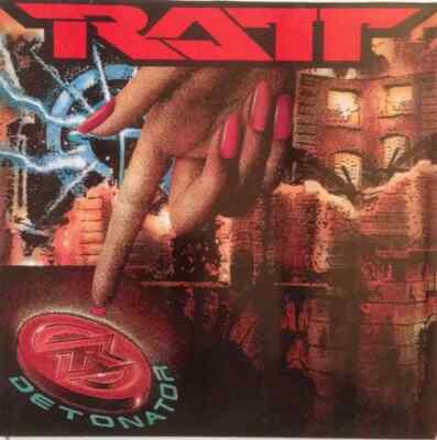 米LP Ratt Detonator 4050538680027 Atlantic, BMG /00260 Ratt Detonator NEAR MINT Atlantic Vinyl LP (12-Inch) 33 RPM | eBay