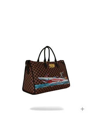 Sprayground  305 Speedboat Getaway Pyramid Duffle