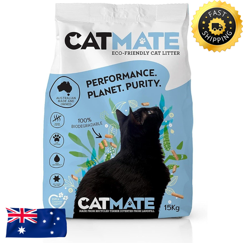 CatMate Wood Pellet Cat Litter 15kg for sale online eBay