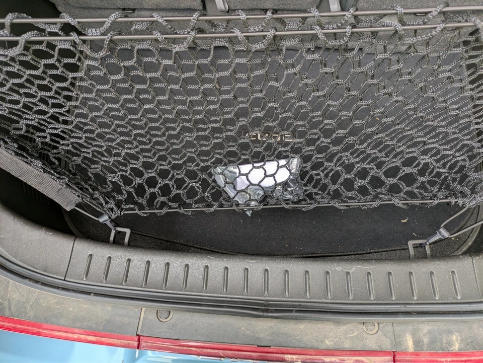 Red de carga de malla estilo sobre maletero trasero para Nissan Cube 2009-2014 totalmente nueva Foto 4 de 4