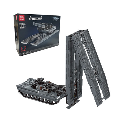 MOULD KING 20002 Assault Bridge Layer Remote Controlled Tank Building Toys Set