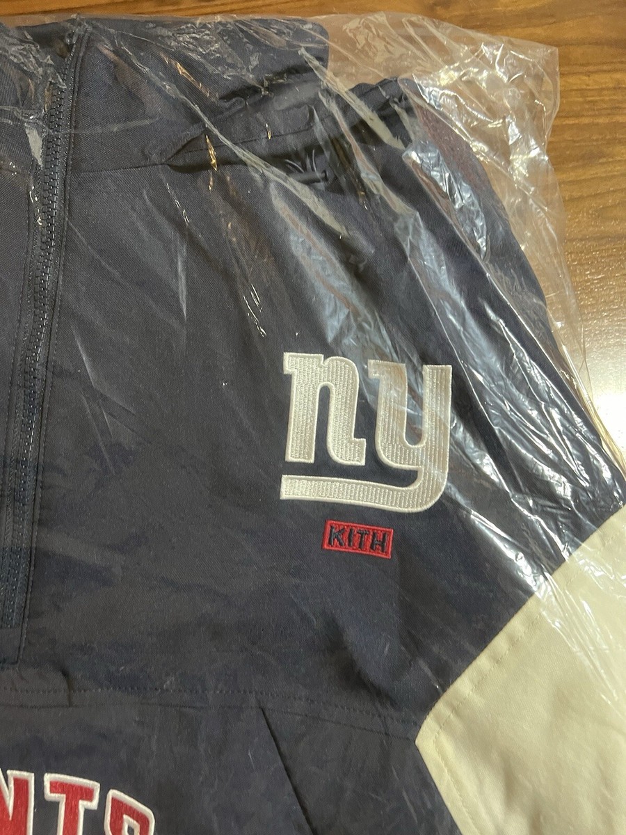 Kith & '47 for the NFL: New York Giants Quarter Zip Anorak Hooded
