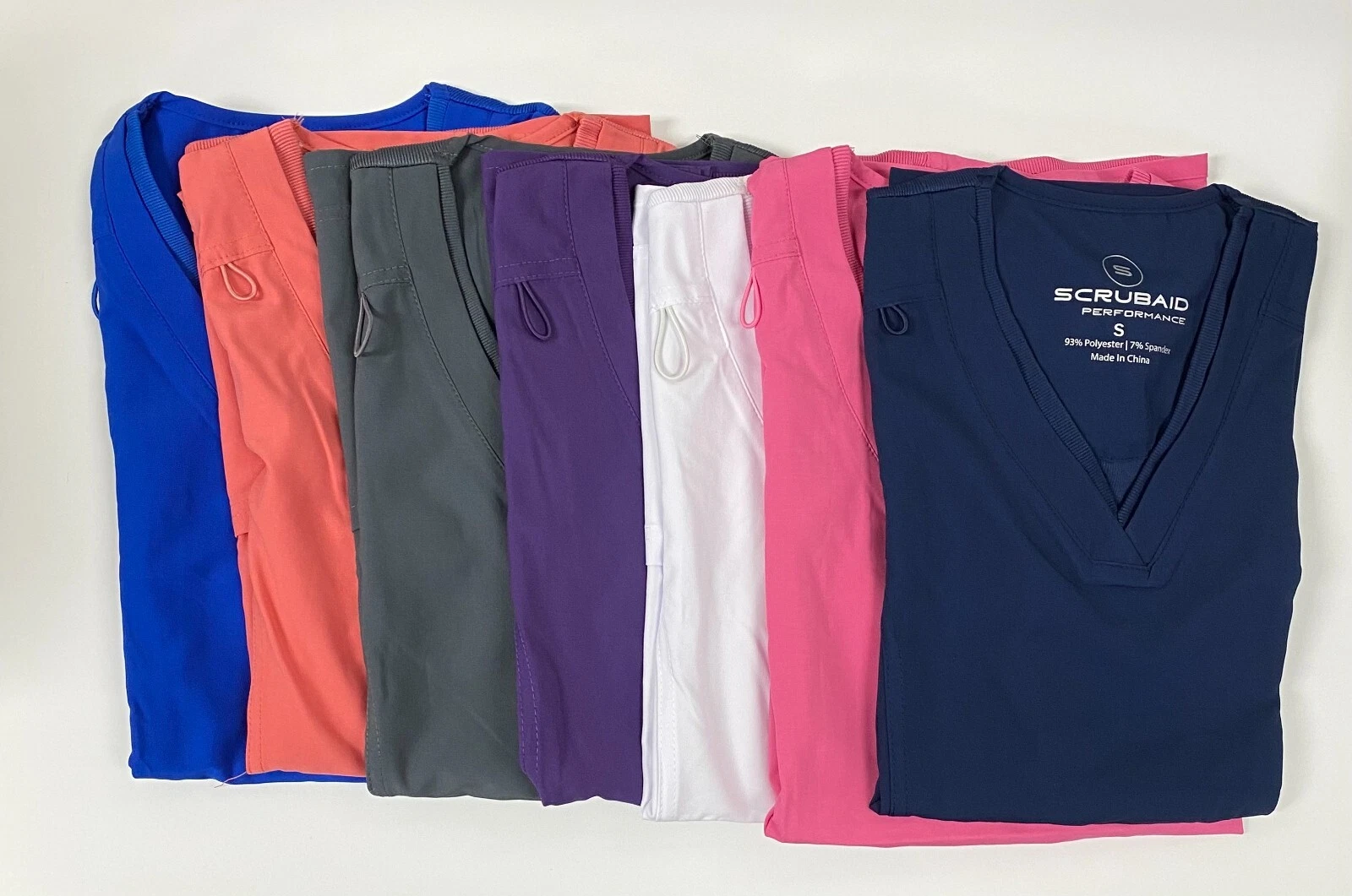 SCRUBAID 4-Way Stretch Jogger Scrub Sets, S-2XL, Several Colors, MSRP $78.00