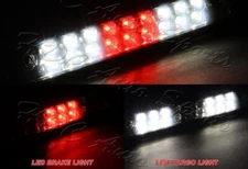 For 09-14 Ford F150 Black/Smoke 18-LED Third 3rd Brake Stop Light Cargo Lamp