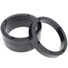 8" Plastic Speaker Spacer Rings Subwoofer Custom Mounting Adapter 2 Pairs