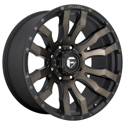 Fuel 1Pc BLITZ Matte Blk Double Dark Tint 20x9