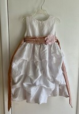 Flower Girl Asymmetrical Sleeveless Birthday Party Dress or Formal SZ 8