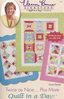 Twice As Nice Plus More Quilt Quilting Pattern, From Quilt In A Day Twice As Nice Plus More Quilt Quilting Pattern, From Quilt In A Day