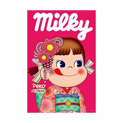 1000 Teile Puzzle Fujiya Milky Peko-chan Kimono (50 x 75 cm) JP