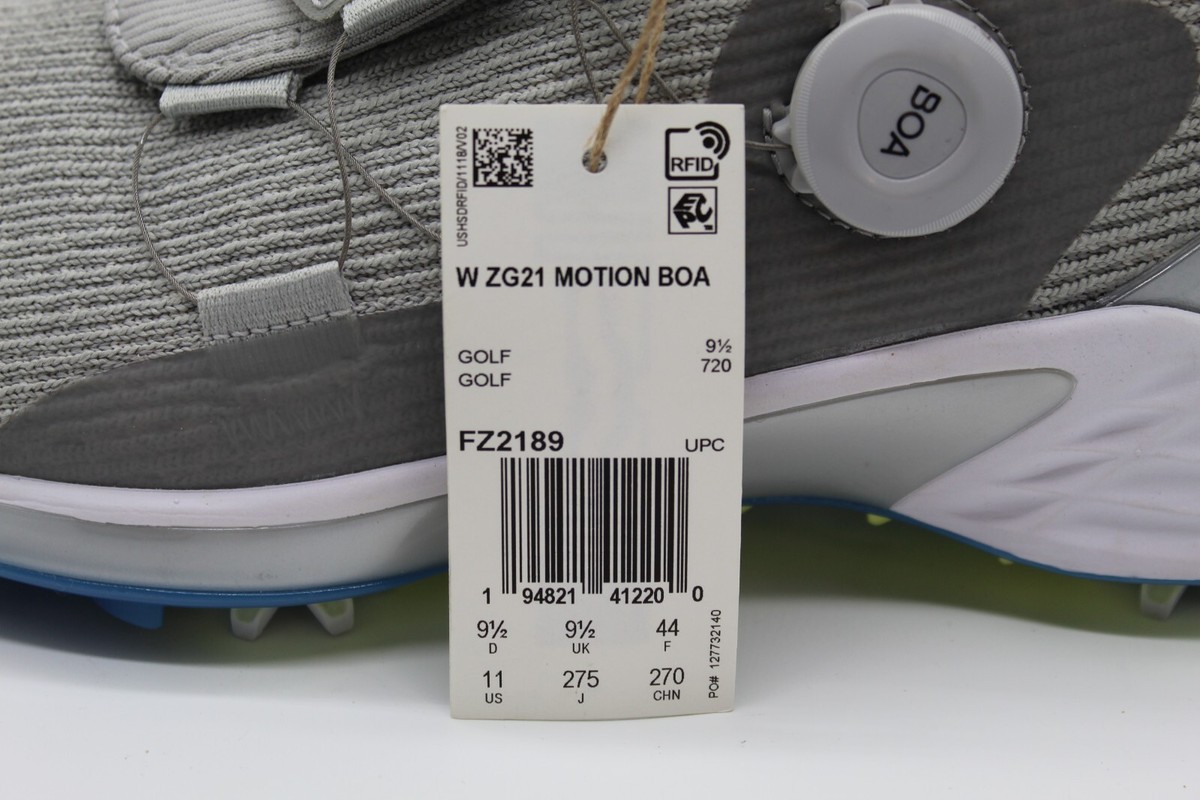 Adidas ZG 21. blue/white/grey. Size 11 adidas ZG21 Junior Golf Shoe | PGA TOUR Superstore main image 2