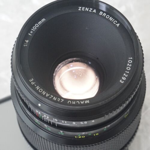 Near MINT Bronica Macro Zenzanon PE 100mm f/4 Lens for ETR S Si from Japan - Picture 15 of 22