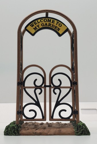 Accesorio Dept 56 Village My Garden Gate #4030906 verano otoño primavera Nueva Inglaterra - Imagen 2 de 5