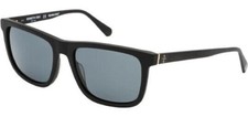 Kenneth Cole KC7253 02D Matte Black Polarized Sunglasses Plastic Frame 59-18-150