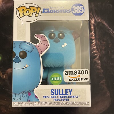 Funko Pop! Vinyl: Pixar - Sulley - (Flocked) - Amazon (AM) (Exclusive) #385