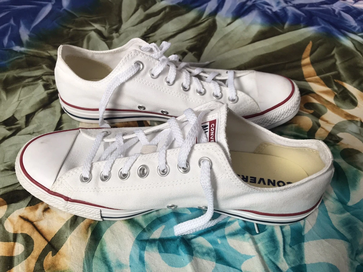 White clearance converse 9.5