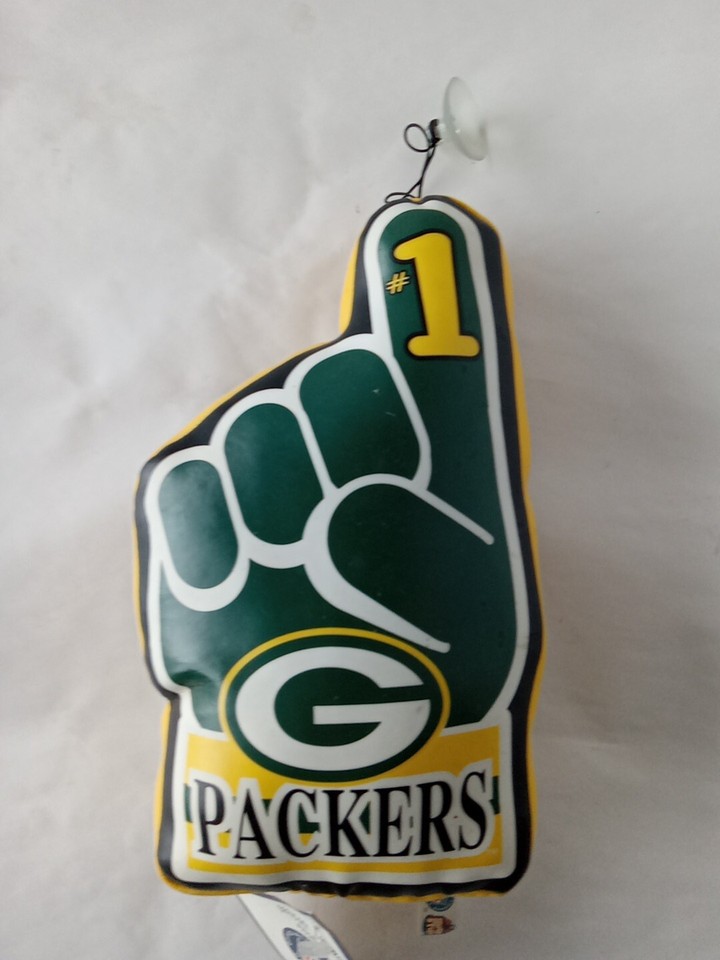 Green Bay Packers NFL Number One 1 Game Hand Good Stuff Stuffed Toy eBay