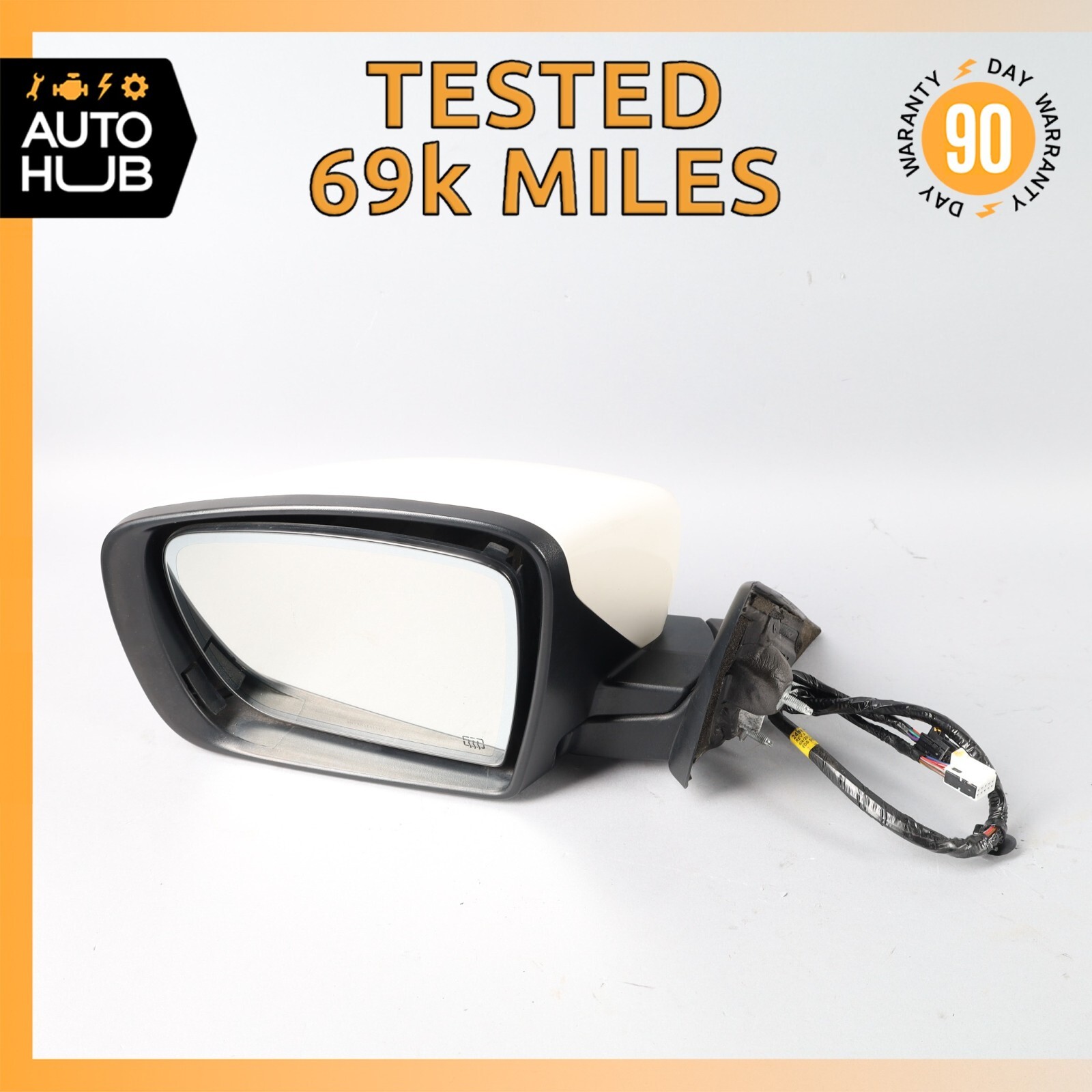 14-17 Maserati Quattroporte M156 Left Side Rear View Door Mirror OEM 69k
