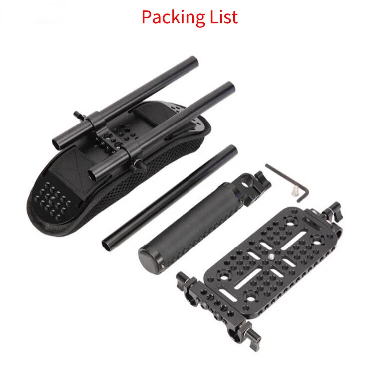 Niceyrig Single Handheld Shoulder Kit Shoulder Mount Rig For Snoy FS7 FX6 Camera - Image 3 of 4