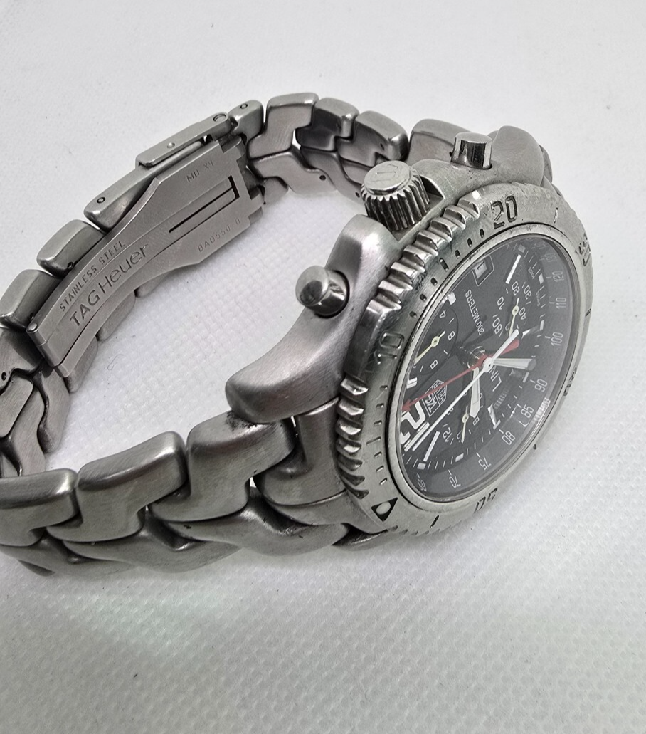 TAG Heuer Link Men's Black Watch - CT1111-0 for sale online