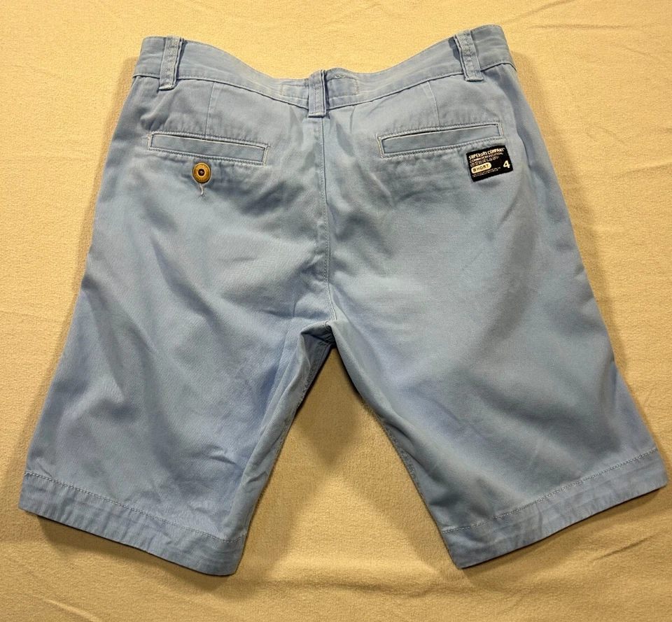 Superdry Hombre Company Commodity Edition 30 Chino Shorts Azul Claro Short Foto 4 de 4
