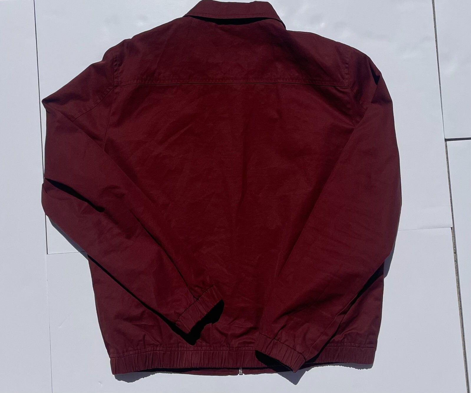 maroon jacket L perfect condition - image 3