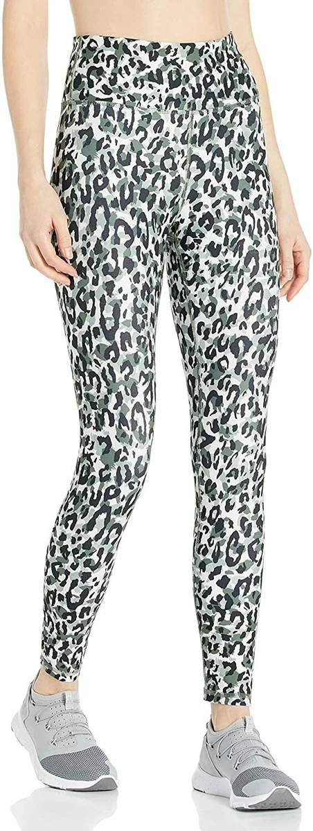 Marika Contender Pocket Lux Leggings, NWOT Size Small (4-6) White Green  Leopard