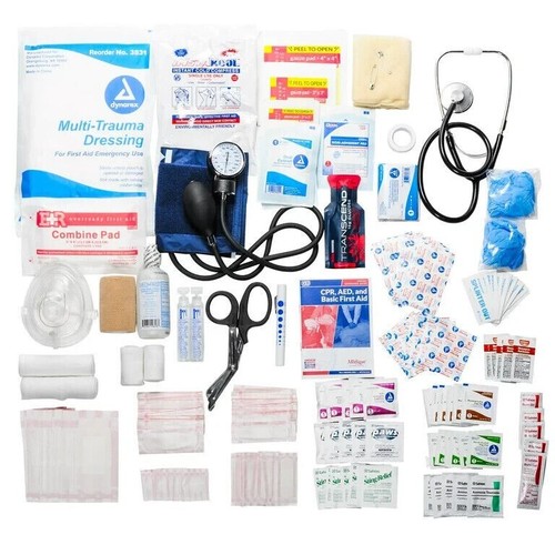 Trauma Bag Kit Large Aid First Responder Complete Stocked EMT EMS Paramedic Full - Picture 15 of 18