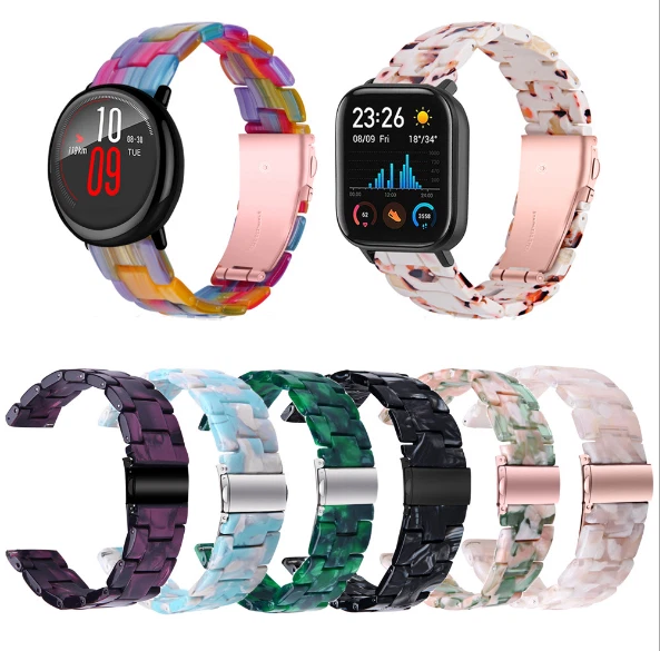 Waterproof Resin Watch Band Strap For Garmin Vivoactive 3 3