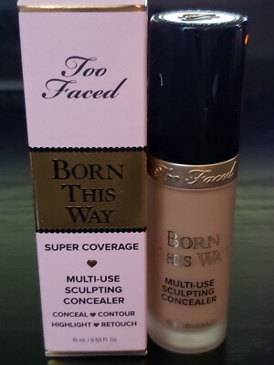 Too Faced Born This Way Super Coverage Concealer Golden  0.50 Fl Oz