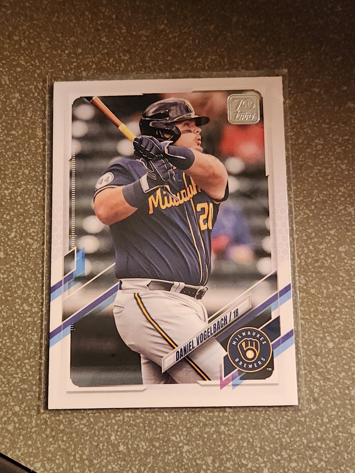 Daniel Vogelbach 2021 TOPPS UPDATED SERIES Baseball Card in MINT