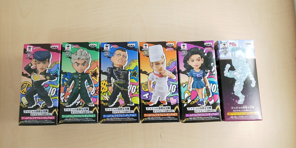 ジョジョワールド THE JOJO WORLD メダルコレクション 6個セット ジョジョワールド メダルコレクションvol.1 全6種セット