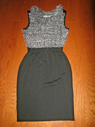 L MARC NEW YORK COWL NECK TOP SWEATER Dress SLEEVELES NEW - Picture 3 of 5