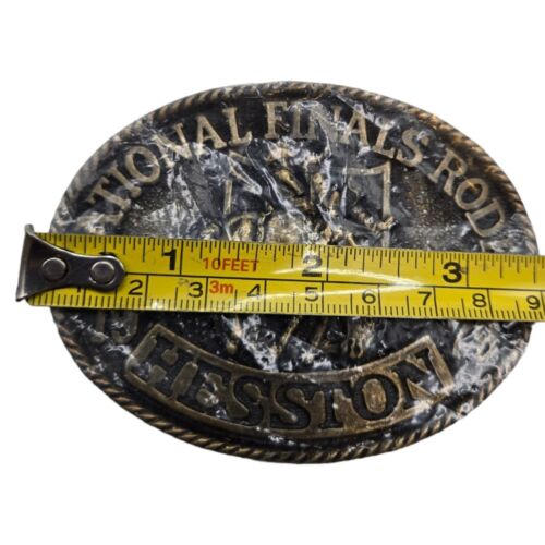 1979 NFR Rodeo Belt Buckle NOS National Finals Cowboy Western Bareback Bronc - Picture 12 of 14
