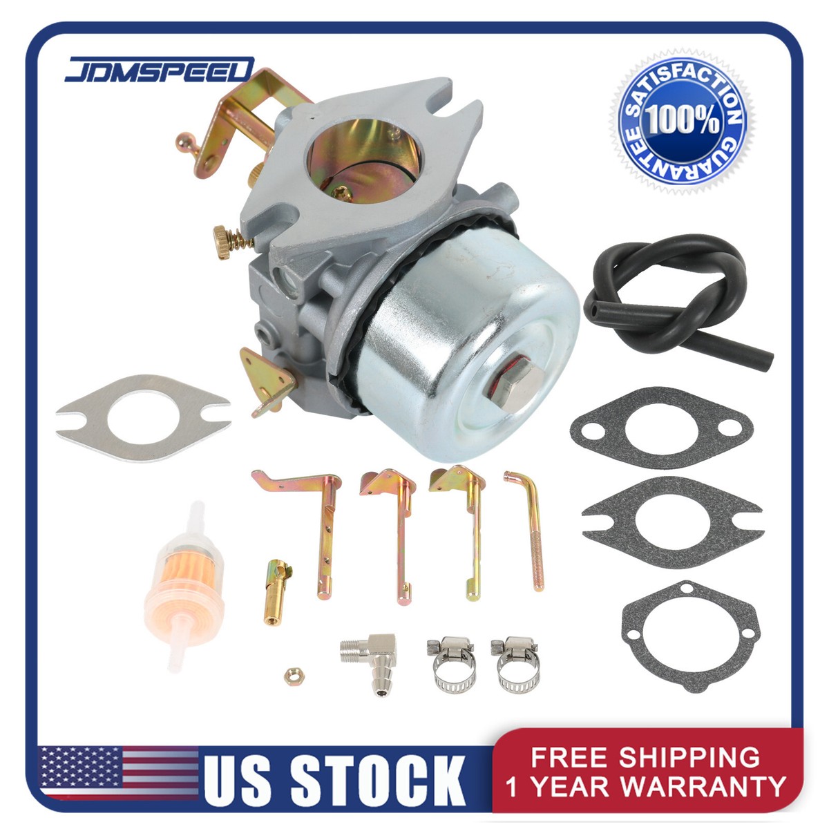 For Kohler K321 341 Cast Iron Engine Carb John Deere 214 300 312 314 316 Tractor - Foto 4